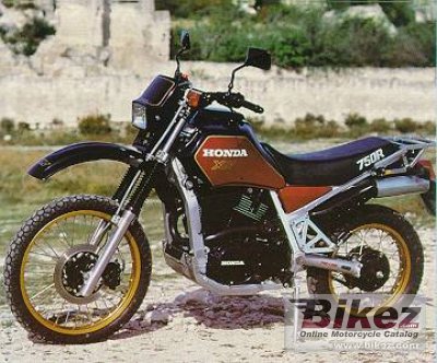 1986 Honda XLV 750 R rated