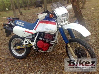 1987 Honda XL 600 LM rated