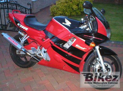 1991 Honda CBR 600 F (reduced effect) rated