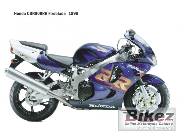 1998 Honda CBR 900 RR Fireblade