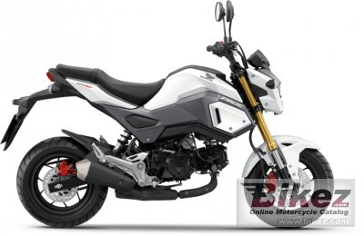 2017 Honda MSX125                                             rated