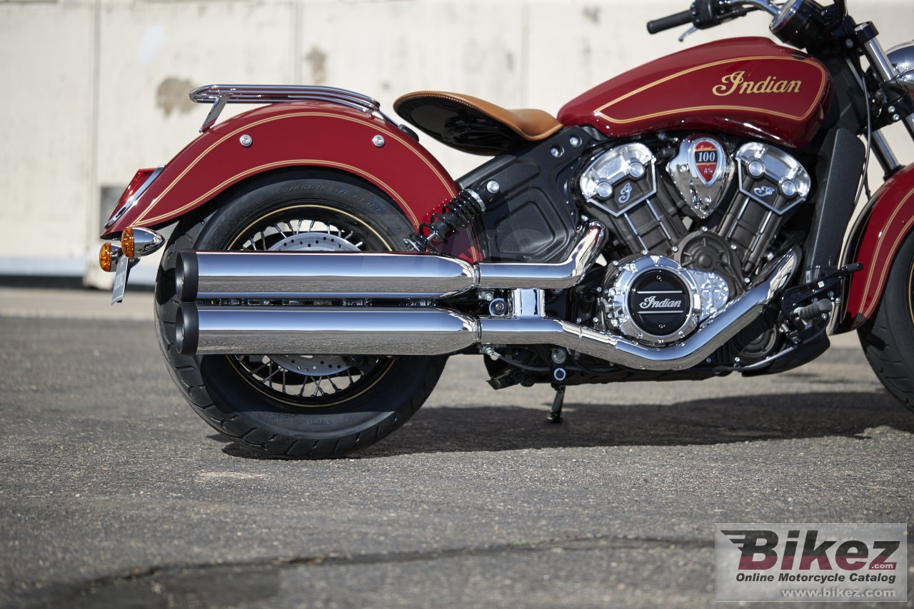 Indian Scout 100th Anniversary Edition