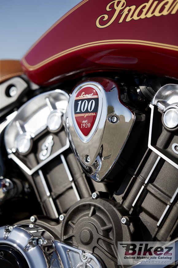 2020 Indian Scout 100th Anniversary Edition