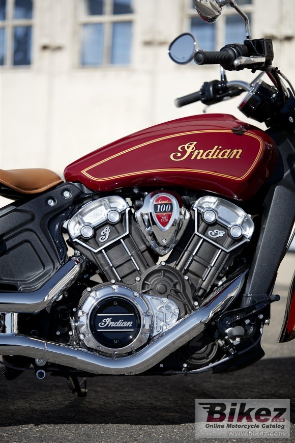 2020 Indian Scout 100th Anniversary Edition