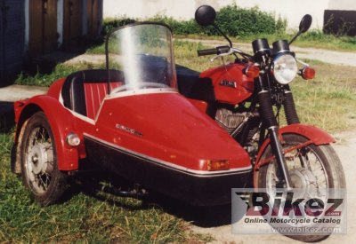 1988 Jawa 350 TS (with sidecar) rated
