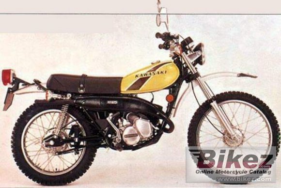 Kawasaki on sale scrambler 125cc