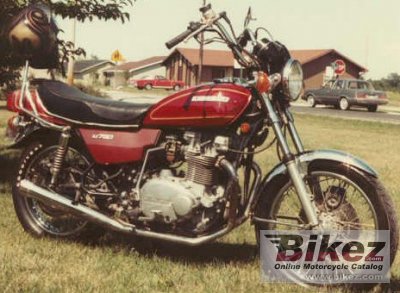 Ekspression lys s Premier 1976 Kawasaki Z 750 specifications and pictures