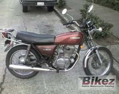 1978 Kawasaki KZ200A specifications and pictures