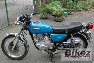 1978 Kawasaki Z 200 rated