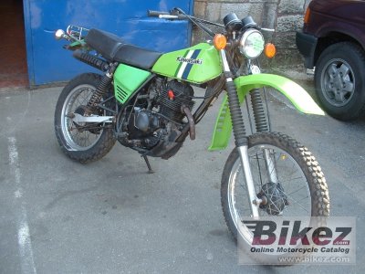 1980 Kawasaki KL 250 rated