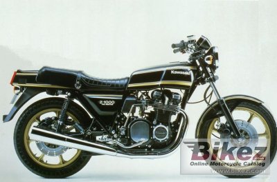1980 Kawasaki Z 1000 Fuel Injection specifications and