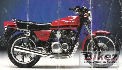 1980 Kawasaki Z 400 J rated
