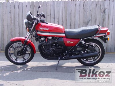 1981 GPZ 1100 F specifications and pictures