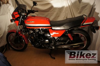 1982 Kawasaki GPZ 1100 (reduced effect)