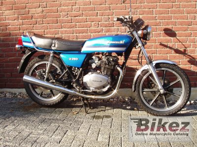 1983 Kawasaki Z A specifications pictures
