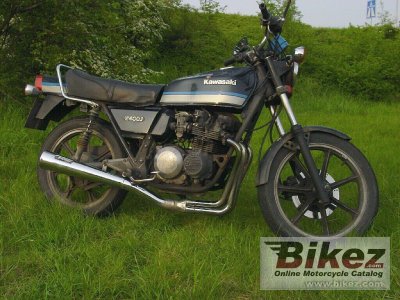 1983 Kawasaki Z 400 J rated
