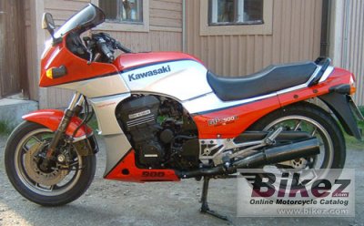 Kawasaki GPZ 900 R (reduced effect)