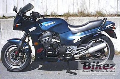 århundrede koloni problem 1985 Kawasaki GPZ 900 R specifications and pictures