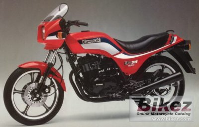 1986 Kawasaki GPZ 305 Belt Drive specifications and