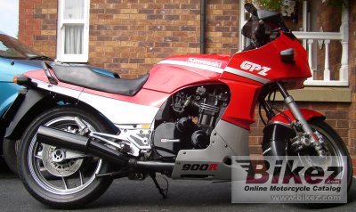 1987 GPZ 900 specifications and pictures