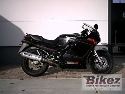 1988 Kawasaki GPZ 1000 RX rated