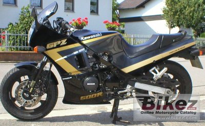 1990 Kawasaki GPZ 600 R specifications and