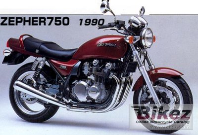 1992 Kawasaki Zephyr 750 rated