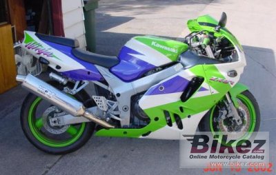 Styring Turist Skære af 1996 Kawasaki ZX-9R Ninja specifications and pictures
