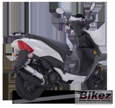 2016 Keeway Hurricane 50 2T