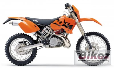 2003 KTM 250 EXC rated