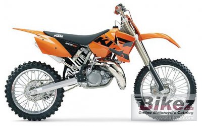 2004 KTM 200 SX rated