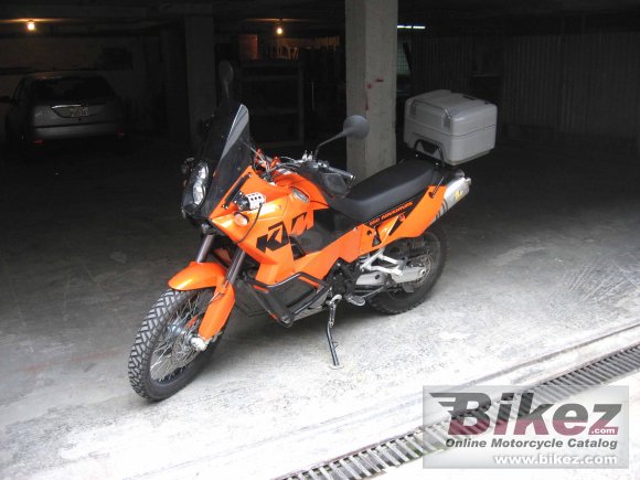 2005 KTM 950 Adventure Orange