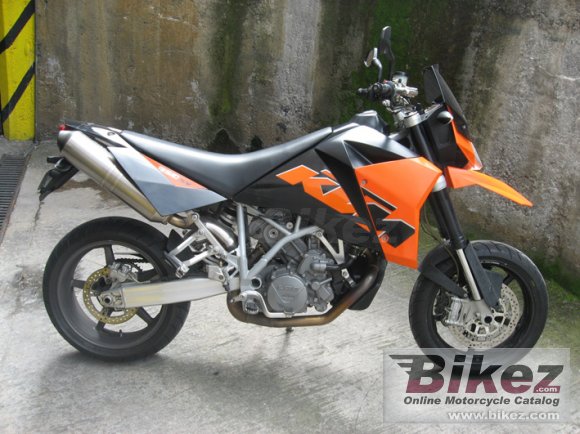 2006 KTM 950 Supermoto Orange