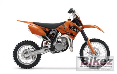 2006 KTM 85 SX (17-14) rated