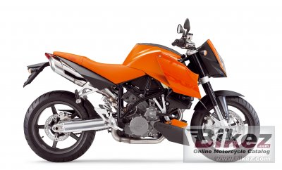 2006 KTM 990 Superduke Orange rated
