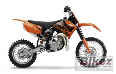 2007 KTM 85 SX 17-14 rated