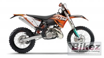 2010 KTM 200 EXC rated
