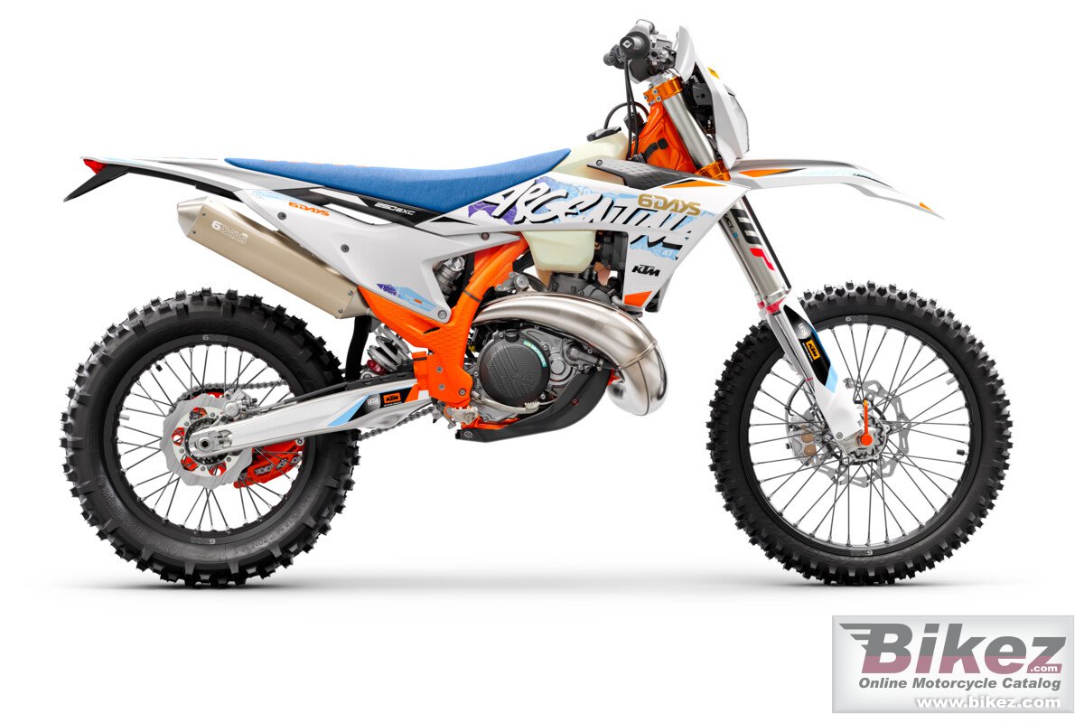 KTM 250 EXC Six Days poster