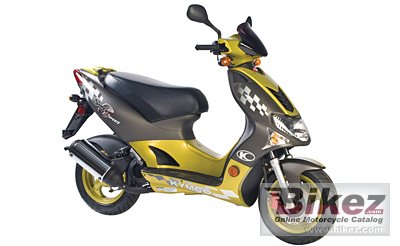 2008 Kymco Super 9 AC rated