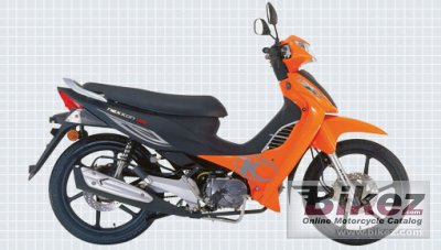 2010 Kymco Nexxon 125 E3 specifications and pictures