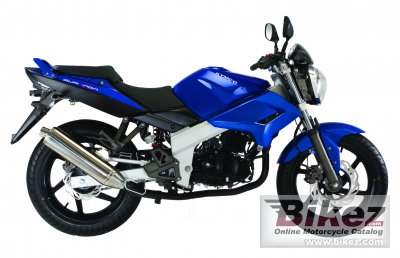 2010 Kymco Quannon Naked 125 rated