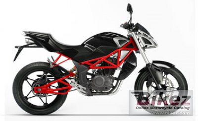 2011 Megelli Naked Streetbike 125S rated