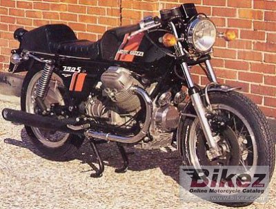 1975 Moto Guzzi 750 S rated