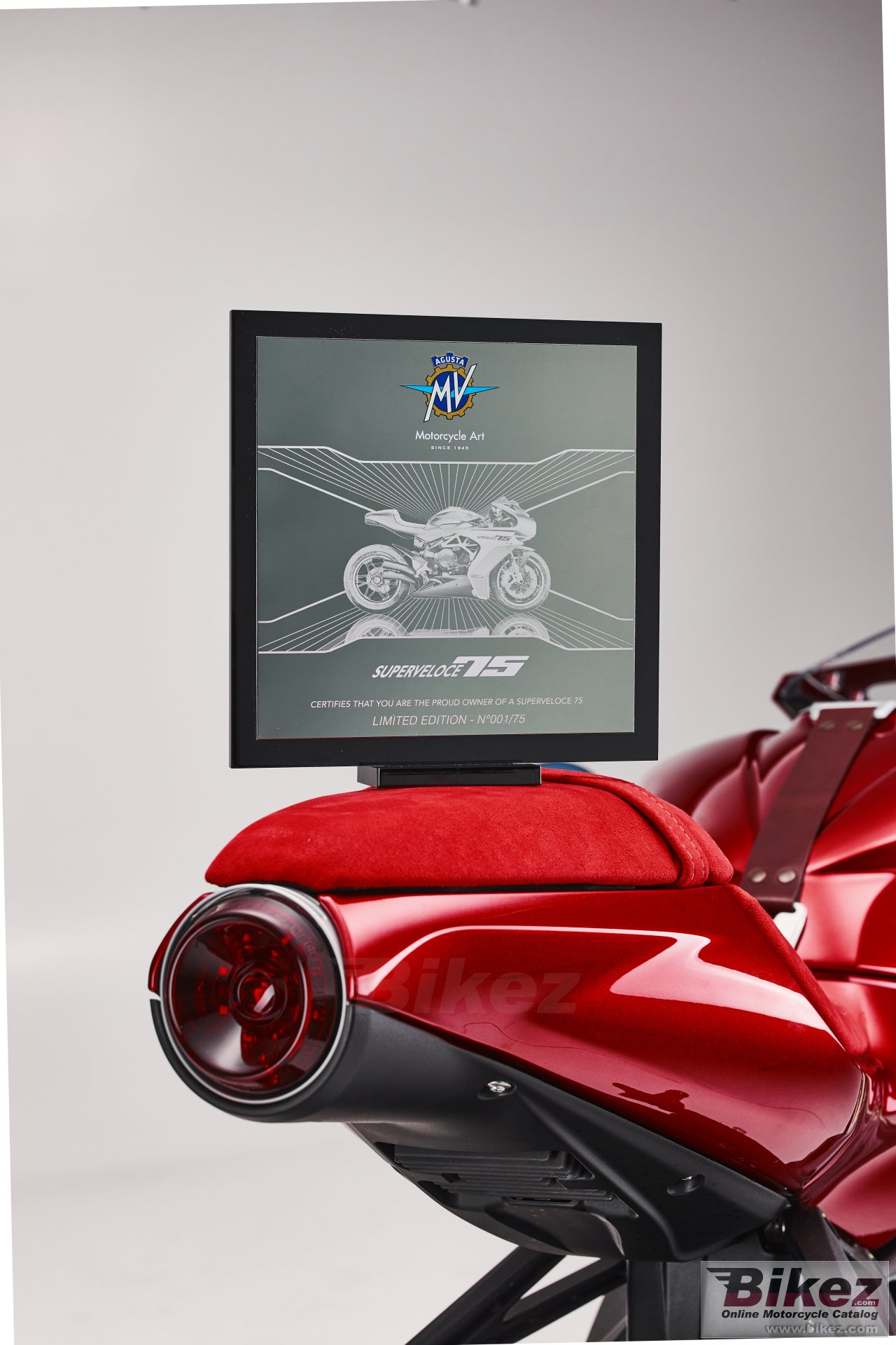 MV Agusta Superveloce 75 Anniversario