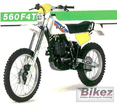 1985 Puch GS 560 F 4 T rated