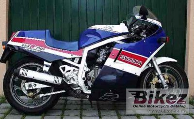 1986 Suzuki GSX-R 750 Special Edition (reduced effect) rated