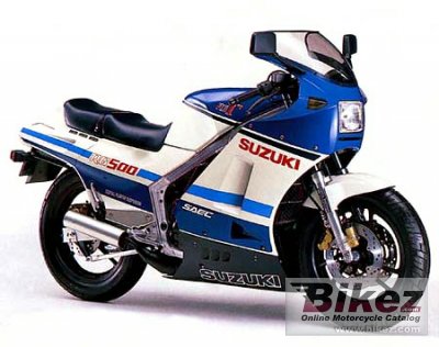 1986 Suzuki RG 500 Gamma rated