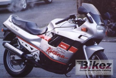 1989 Suzuki GSX 750 F