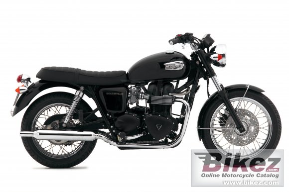 2007 Triumph Bonneville Black