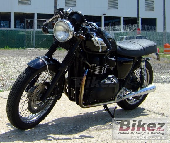 2007 Triumph Bonneville Black